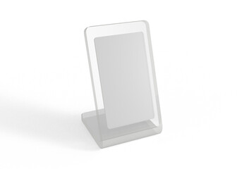 Barcode Scan Stand Mockup for Product Presentation