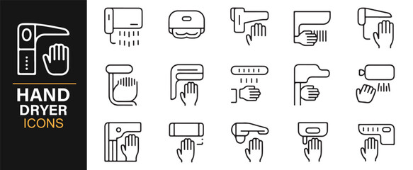 Vector illustrations of kitchen glassware and tableware items in black and white line format