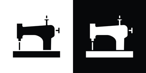 Old sewing machine icon concept design element. pictogram icons.