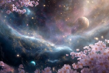 Fototapeta premium Beautiful scenery and Japanese aesthetics