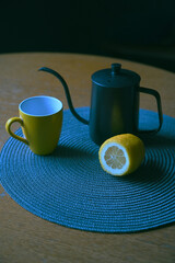 coffee items on the table