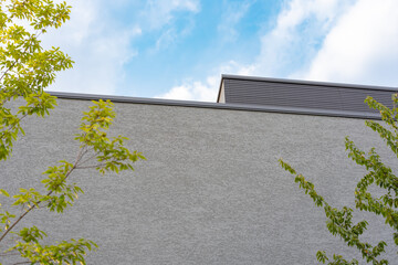 住宅　家　青空