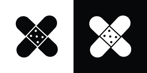 Band aid icon concept design element. pictogram icons.