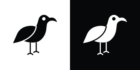 Albatross icon concept design element. pictogram icons.