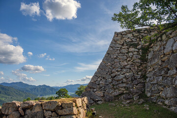 雲海の城 竹田城 本丸石垣