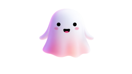 Cute Halloween cupcake with bright orange pumpkin frosting and decorative sprinkles, isolated on a Transparent background, PNG file.