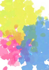 abstract watercolor background with watercolor splashes