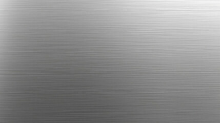 Brushed metal texture with horizontal lines and sleek, modern appearance. surface is smooth and reflective, creating contemporary feel