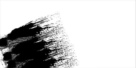 Black strokes dance on a white canvas, revealing raw energy and free expression. Its rough texture evokes mystery, strength, and bold artistic spirit.ABSTRACT modern