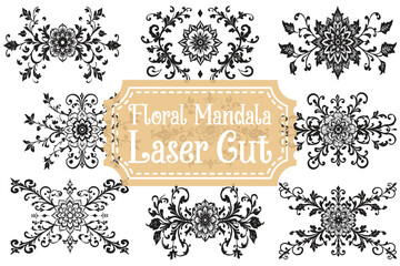 Luxury Laser Cut Mandala