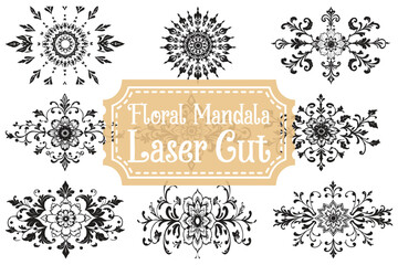 Luxury Laser Cut Mandala