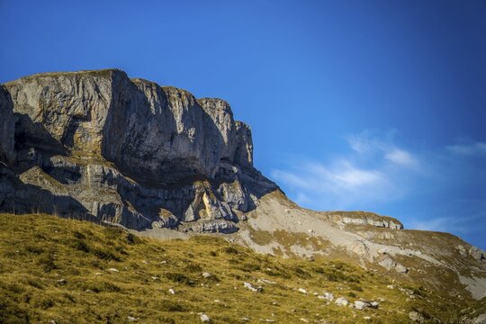 Hoher Ifen, 2230m, above the Gottesacker plateau, Kleinwalsertal, Vorarlberg, Allg&auml;u Alps, Austria