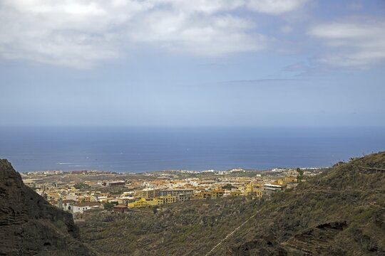 Barranco del Infierno, Gorge of Hell, behind Adeje, Tenerife, Canary Islands, Spain