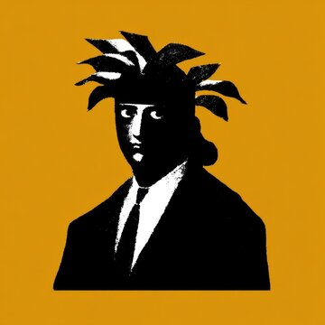 Business punk money coperate illustration design man.