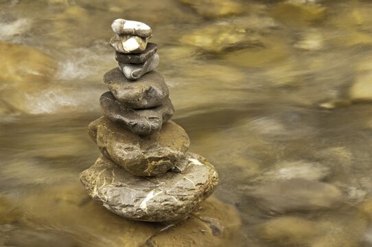 Cairn, Oybach, Oytal, Allg&auml;u, Bavaria, Germany