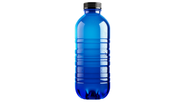 High-Resolution Sports Water Bottle and Energy Drink PNG — Hydration Bottle Used in Cricket, Football, and Athletic Grounds, Isolated on Transparent Background