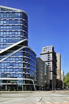 400 Beethovenstraat NautaDutilh office building by UN studio, Zuidas financial district, Amsterdam, North Holland, Netherlands
