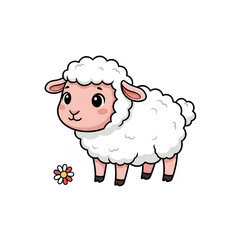 sheep cartoon character