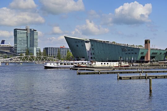 The NEMO Science Centre at Osterdok, Amsterdam, North Holland, Netherlands