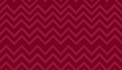 A symmetrical pattern with alternating zigzags arranged horizontally. Deep burgundy hues create an eye-catching texture, conveying a sense of modern aesthetic