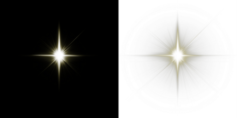 Bright starburst overlay on contrasting backgrounds, creating a stunning visual effect for design projects, enhancing creativity and adding depth to various compositions