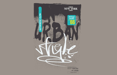 Vintage design T. denim grunge slogan. t-shirt graphics, T shirt graphics slogan design, art graffiti style, Urban typography street art graffiti slogan print for t shirt.eps10