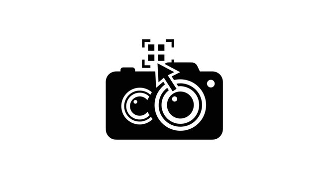 Camera Focus Icon Capturing Sharp Images with Precision.
