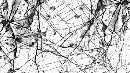 Obraz premium Worn grunge texture vectors. Old, cracked, overlays background PNG transparent