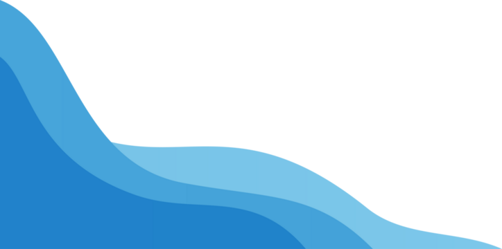 Serene Blue Waves Abstract Background