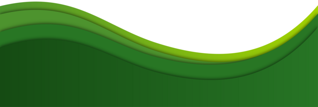 Green Wave Abstract Background