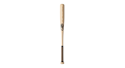 Professional grade wooden baseball bat isolated studio shot for sports marketing and graphic design. isolated PNG with Transparent Background