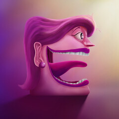 this is Character E alphabet: E for Excited, alphabet characters emojis,  every alphabet has there own story, fun learning sending different emojis.