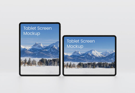 Tablet Screen Mockup