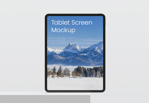 Tablet Screen Mockup