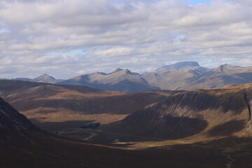 Scotland highlands, Glencoe munro mountains