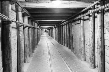 Salt Mines Rail Tracks