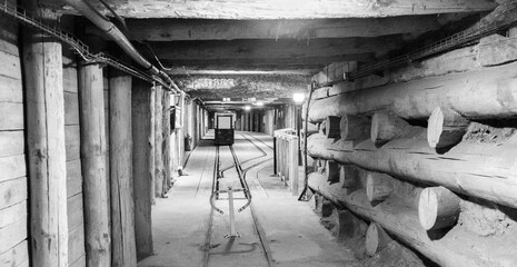 Salt Mines Rail Tracks