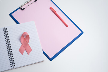 Breast Cancer Awareness Month. Pink october. Pink ribbon. Woman healthcare. Celebrate annual. Medic concept. Girl solidarity. Cancer prevention. Female disease. Poster, banner