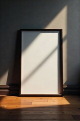 Lingering Shadow The aftermath of conflict shown through objects and atmosphere, creating a sense of unease and the weight of past events. A stark, empty room with long, distorted shadows cast from