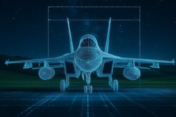 Futuristic Fighter Jet