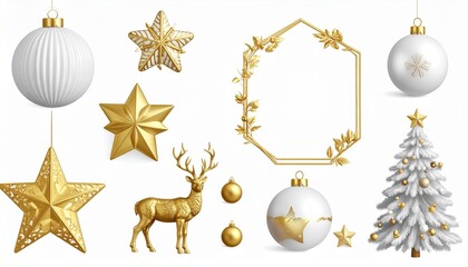 "Elegant Christmas Ornaments"