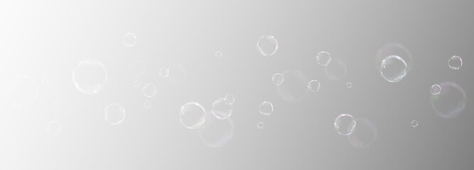 Bubble, transparent, soap, realistic, three-dimensional in a holographic dreamy glow. Transparent PNG perfect for Overlay in fantasy, abstract, or soft liquid visuals. Includes high-quality shiny PNG 