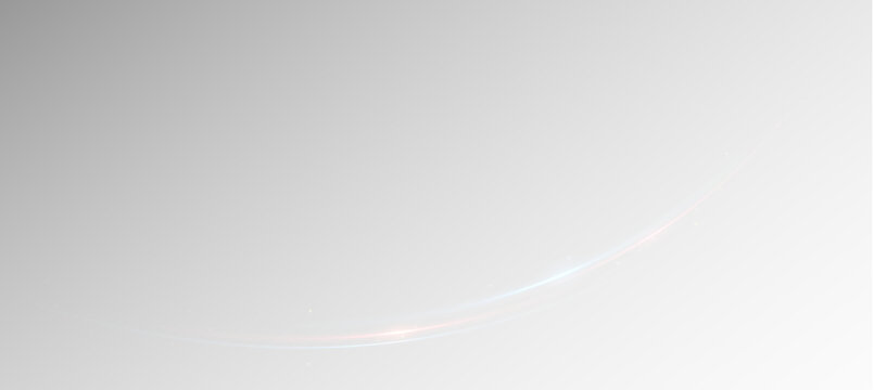 Curve, vortex, neon, line, vector in a glowing futuristic motion. Transparent PNG perfect for Overlay in speed light trails, abstract road, or modern design visuals. Includes high-quality PNG file. - Powered by Adobe