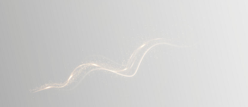 Hurricane, glistering, light, twirl, wave in a glowing golden swirl. Transparent PNG perfect for Overlay in fantasy, energy, or abstract light designs. Includes high-quality shining PNG texture.