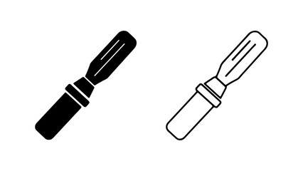 Screwdriver tool with transparent background