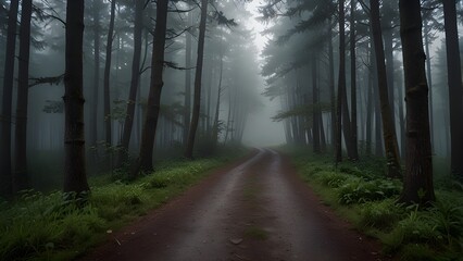Fototapeta premium morning in the forest