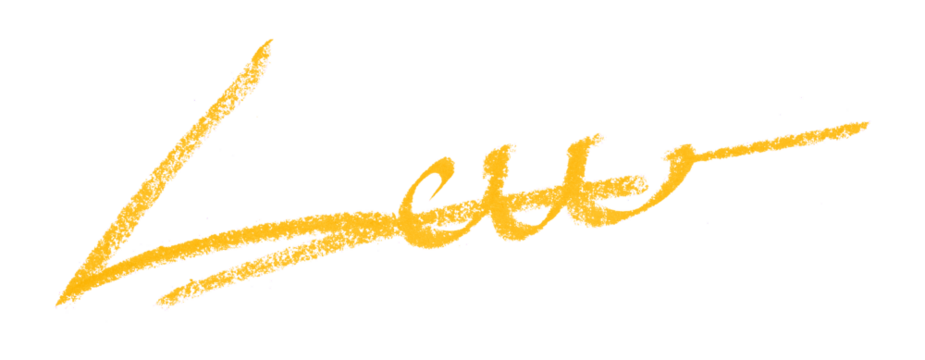 Yellow colored pencil drawing isolated on transparent background