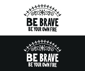 Obraz premium Typographic t-shirt design with some variants of motivational quotes