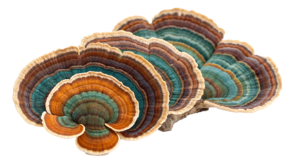 Organic super food Turkey tail mushroom