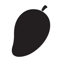 Abstract geometric silhouette isolated on white background